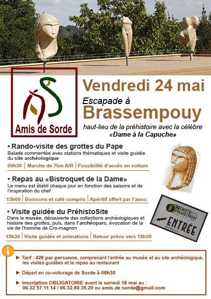 Escapade à Brassempouy