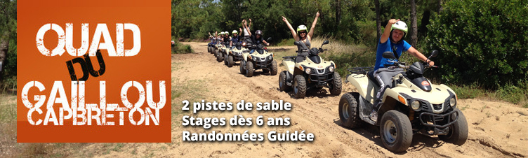 randonnee quad mimizan