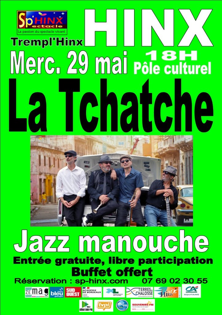 TREMPL'HINX invite "LA TCHATCHE" Jazz manouche