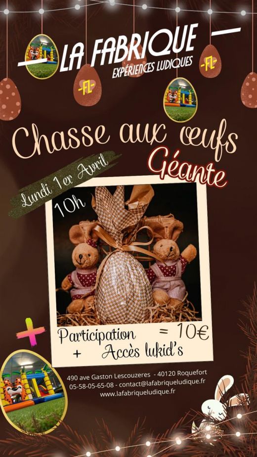 Chasse aux oeufs géante - Crédit: ©La Fabrique Ludique | CC BY-NC-ND 4.0