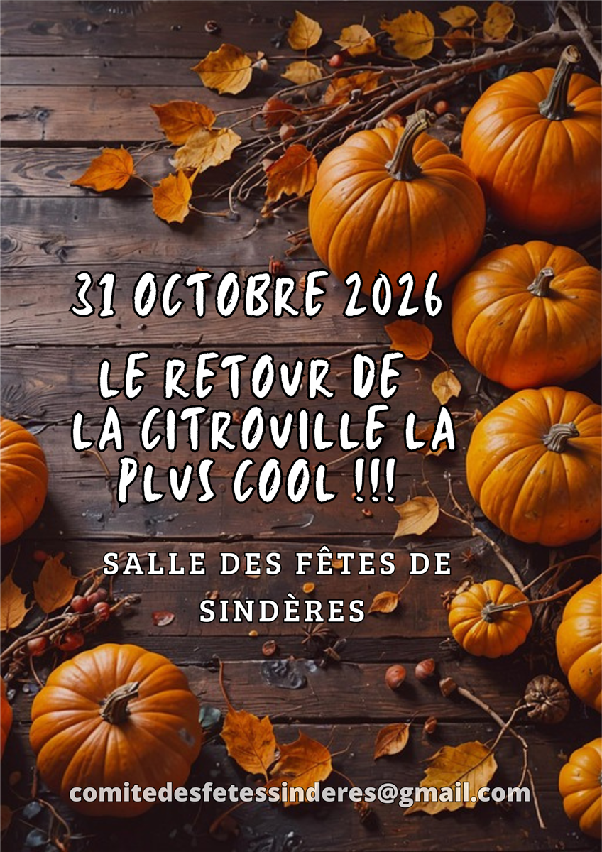 Le retour de la citrouille la plus cool !!!