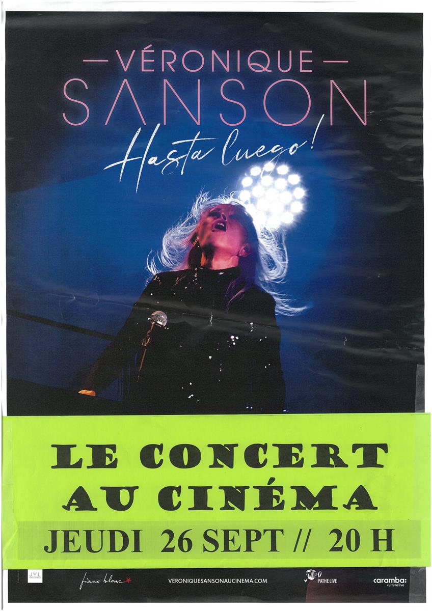 Le concert au cinéma Véronique Sanson "Hasta l ...