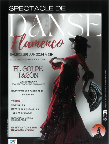Spectacle de danse flamenco