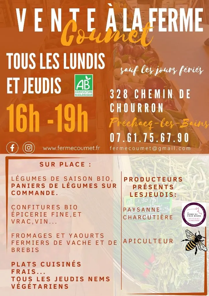 Marché vente à la ferme - Crédit: ©Ferme Coumet | CC BY-NC-ND 4.0