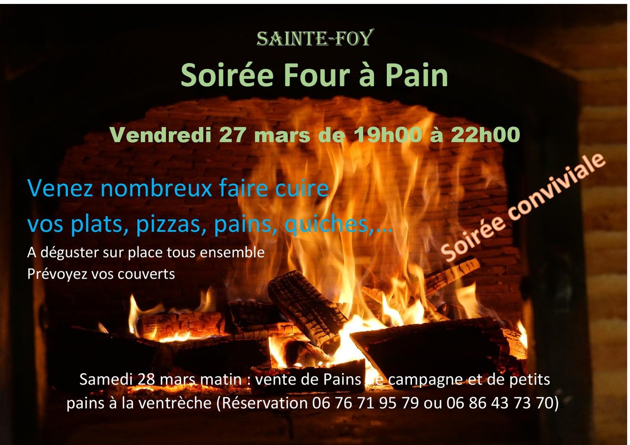 Soirée Four à Pain