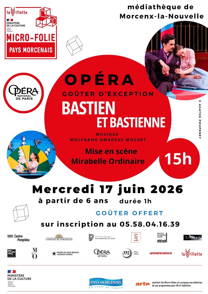 Micro-Folie - Opéra - Bastien et Bastienne