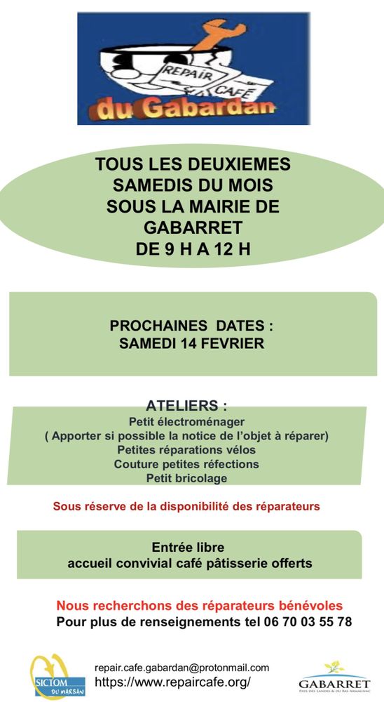 Ateliers du Repair'café