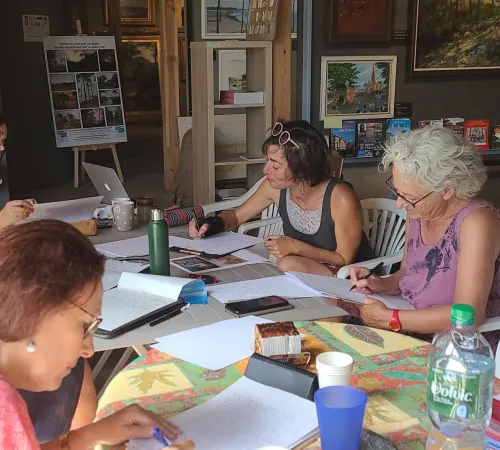 Atelier d'écriture au conservatoire des Landes de Gascogne