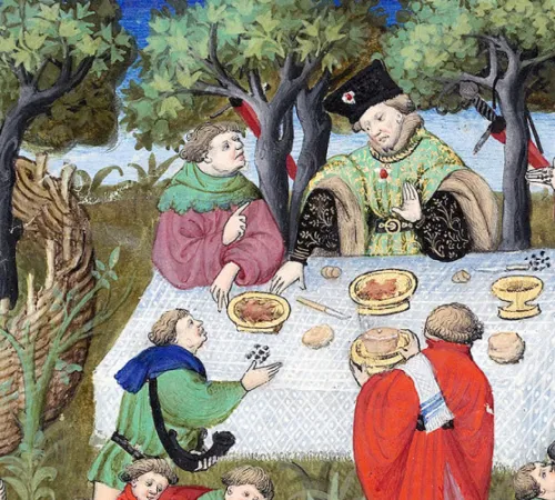 Repas de la chasse à Eugénie