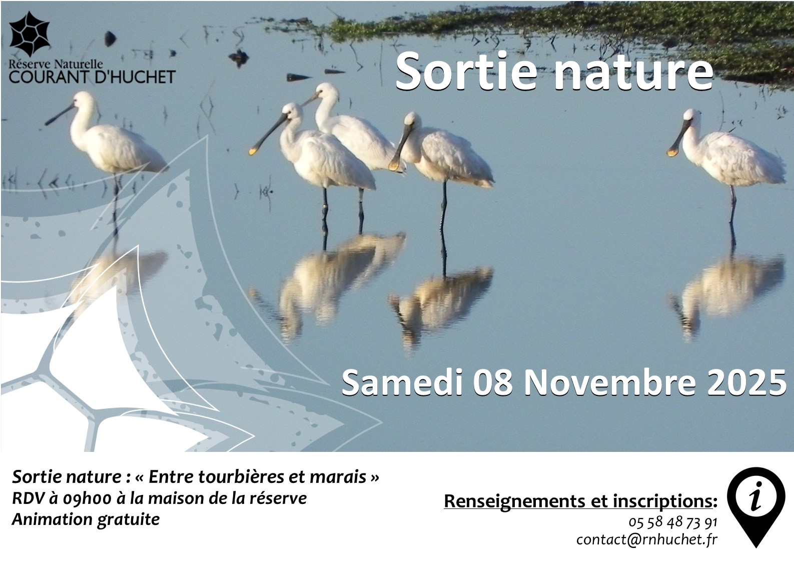 ANNULÉE-Sortie entre tourbière et marais