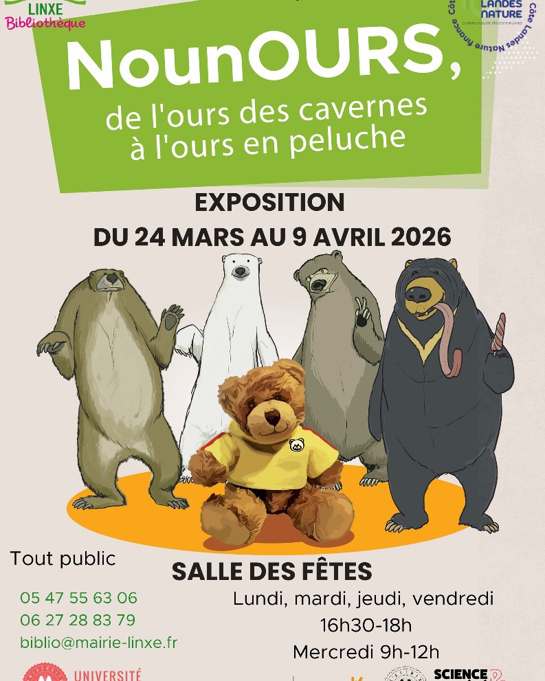 Exposition "NounOURS, de l'ours des cavernes à ...