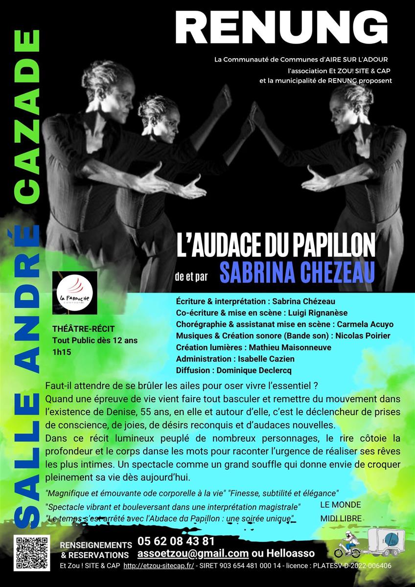 Spectazcle "L'audace du papillon"