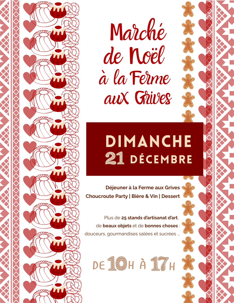 Marché de Noël à la Ferme aux Grives