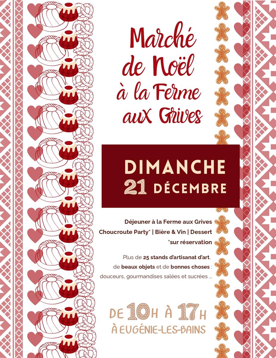 Marché de Noël à la Ferme aux Grives