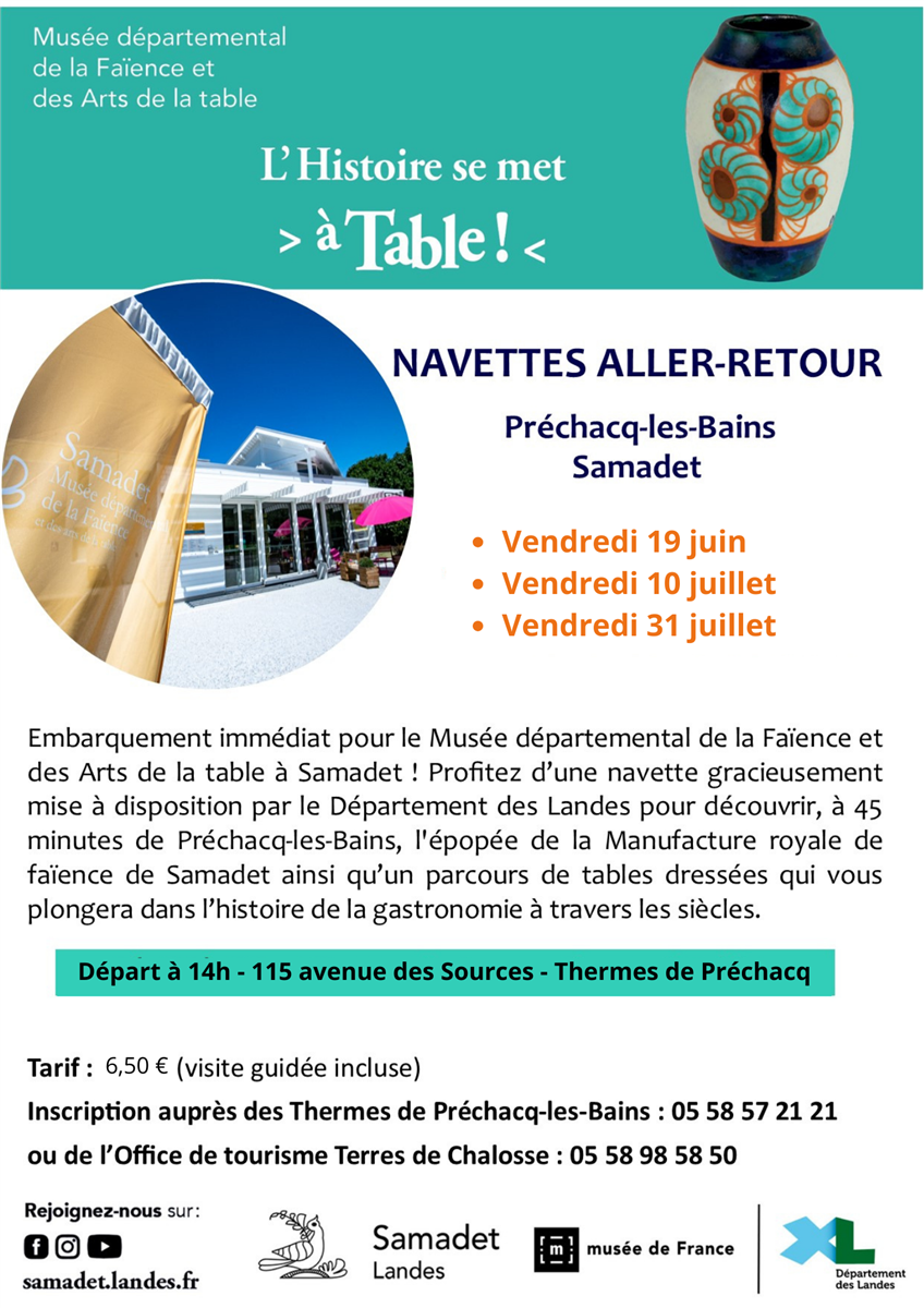 Navette vers le Musée de la Faïence