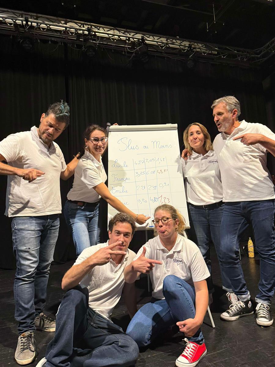 Spectcale 100% impro - Cie Les Keskonfé