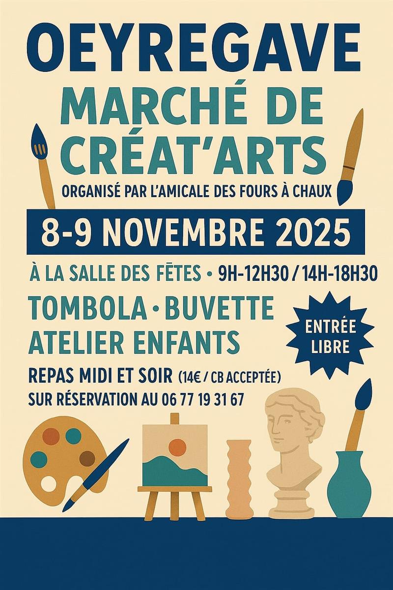 Marché des Créat'Arts