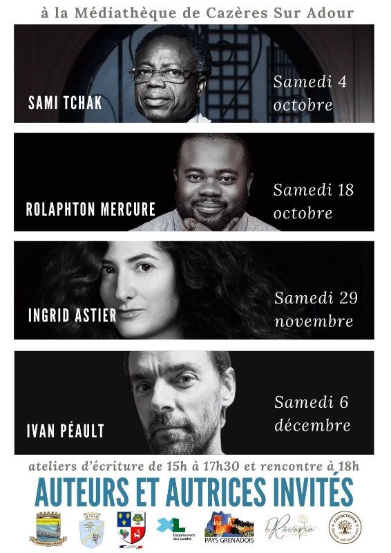 Ateliers d'écriture et rencontres avec des auteurs