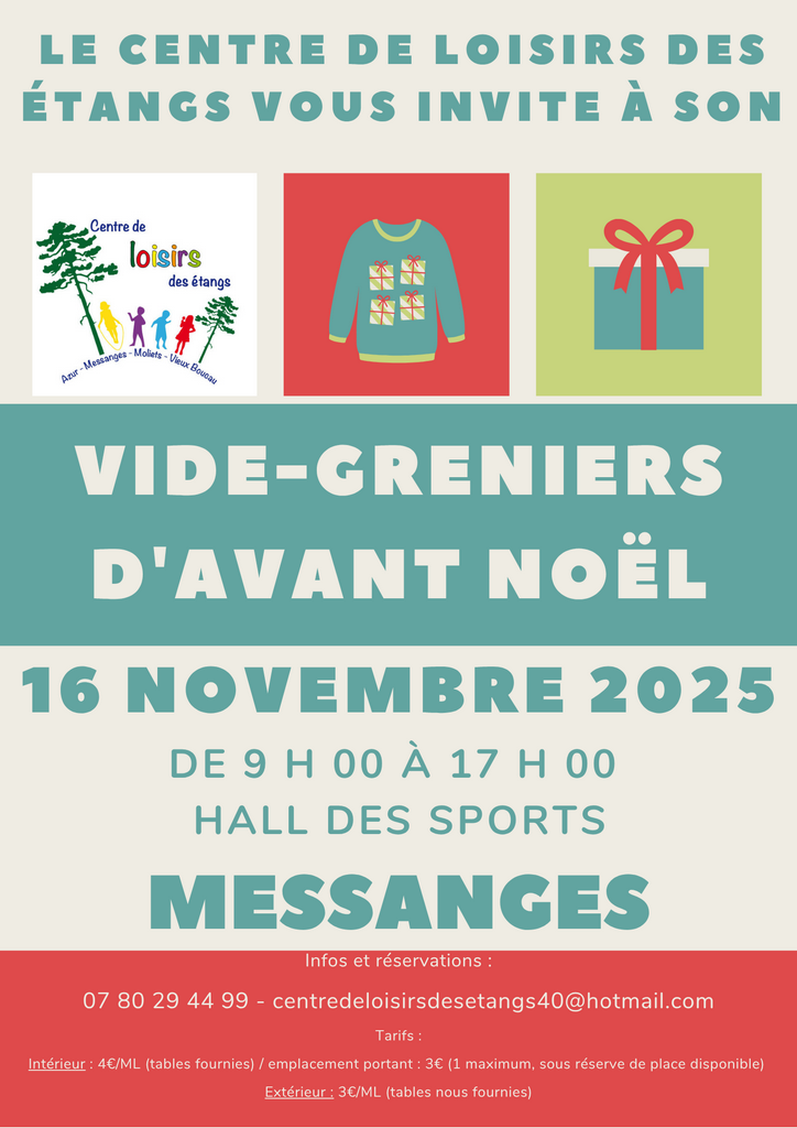 Vide-Grenier d'avant Noël