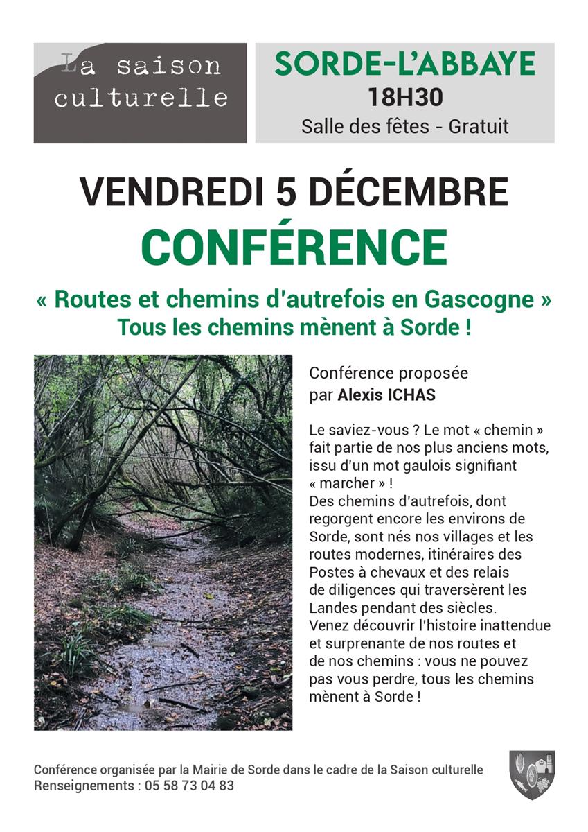 Conférence : Routes et chemins d'autrefois en  ...