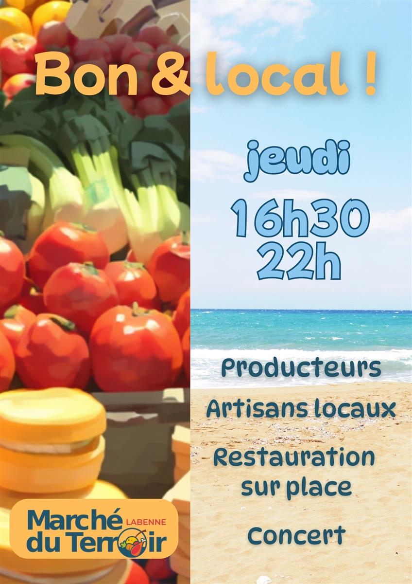 Marché de terroir -Du Producteur à votre assiette-