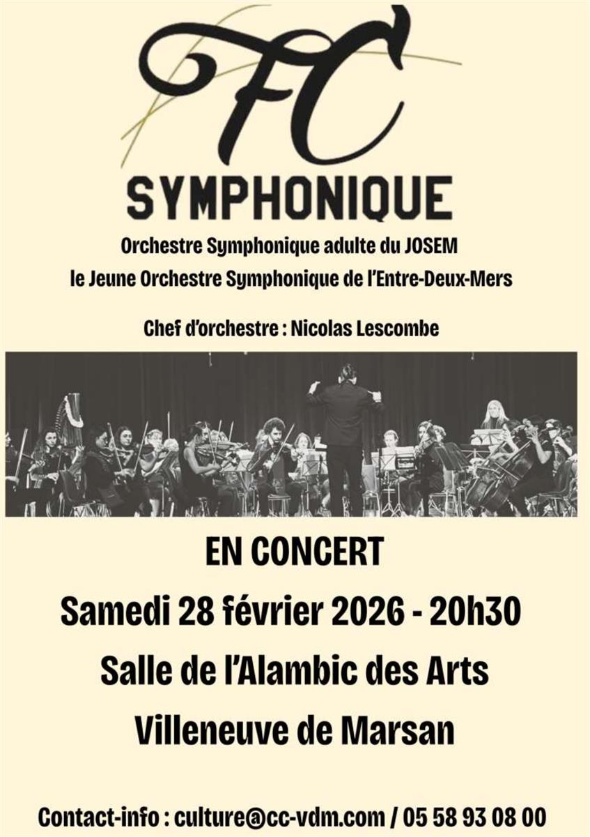 Concert : FC Symphonique