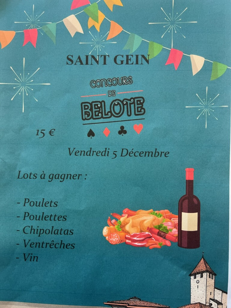 Concours de belote