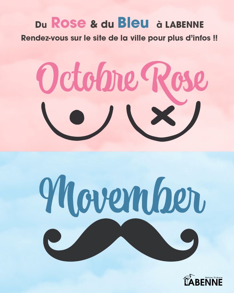 Labenne en Rose et Bleu : Octobre rose et Move ...