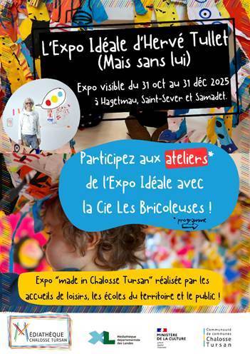 Exposition "L'Expo Idéale d'Hervé Tullet (mais ...