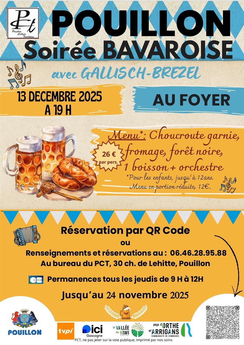 Soirée bavaroise [ COMPLET ]