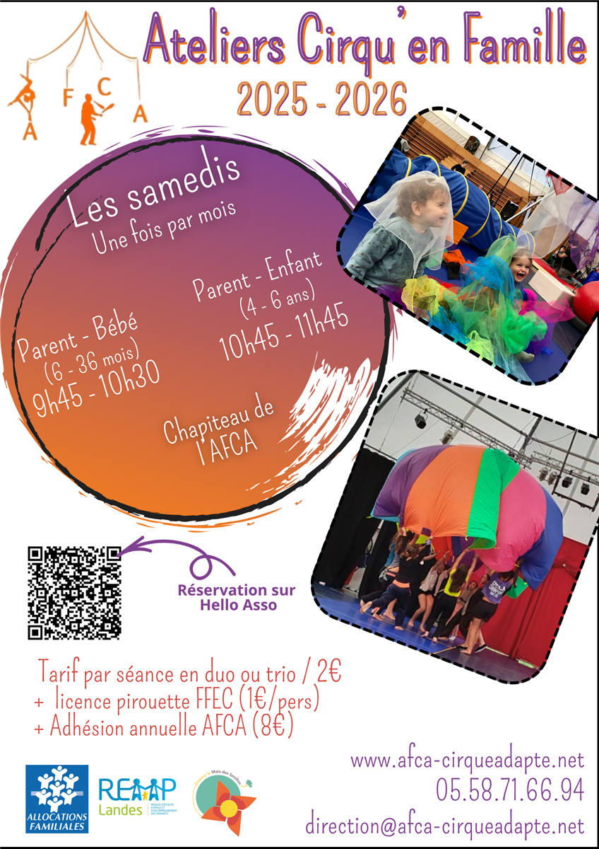 Ateliers cirque parents/enfants