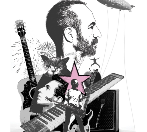 Calogero en concert au Tube