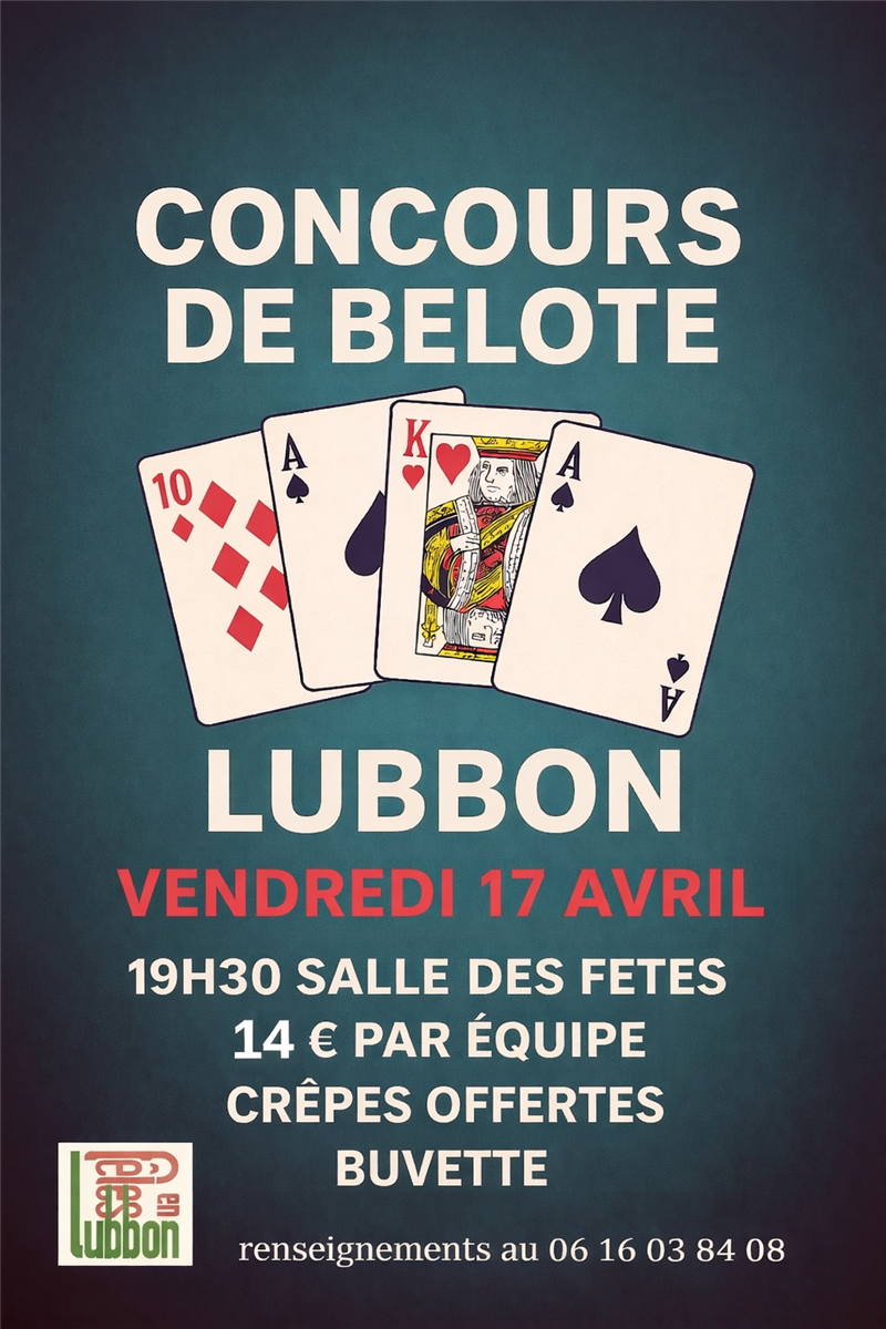 Concours de belote
