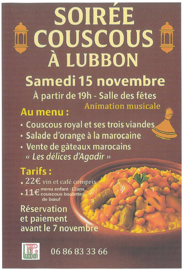 Soirée couscous