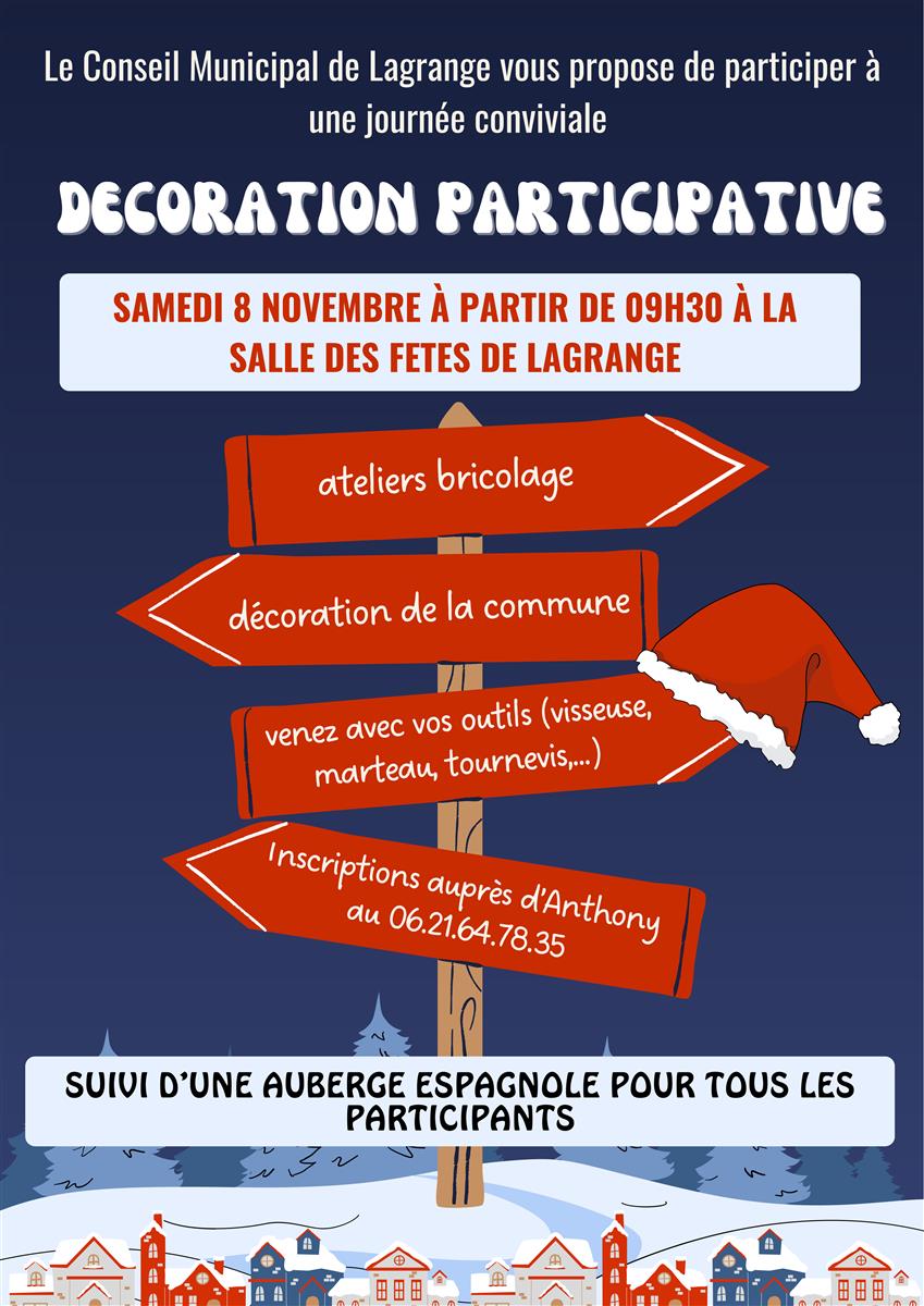 Décoration participative