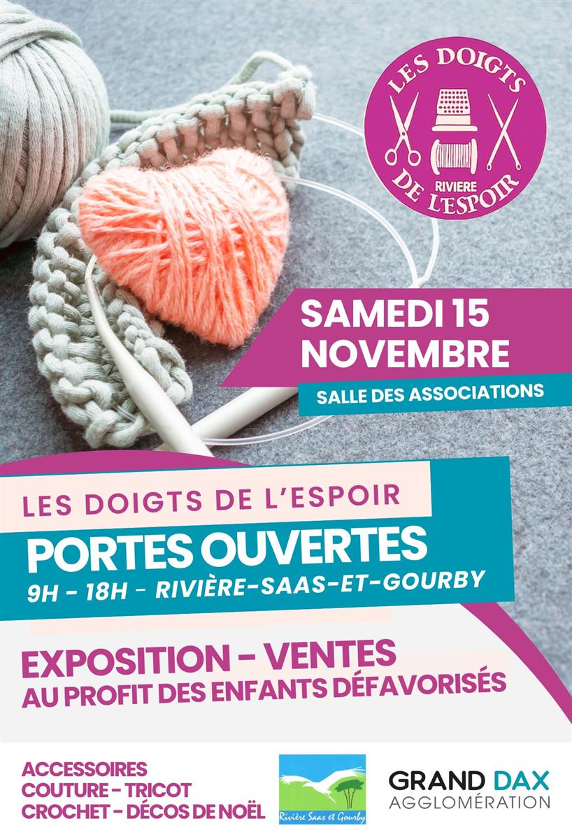 Expo - vente : Les doigts de l'espoir