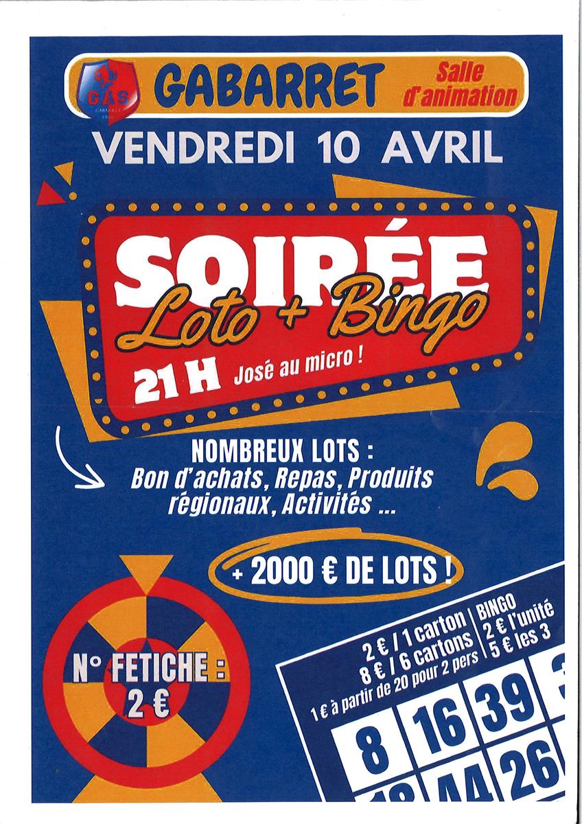 Soirée Loto + Bingo
