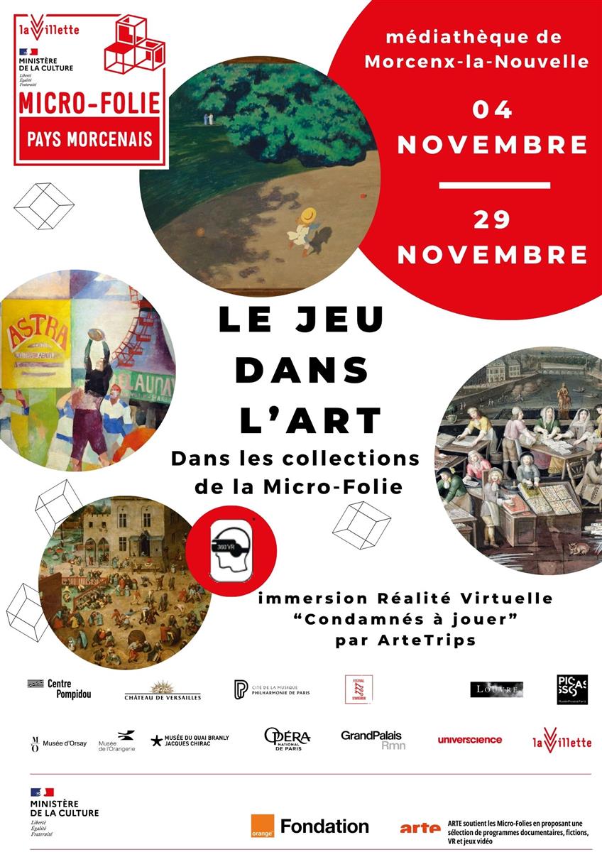 Le jeu dans l'art - Micro-folie