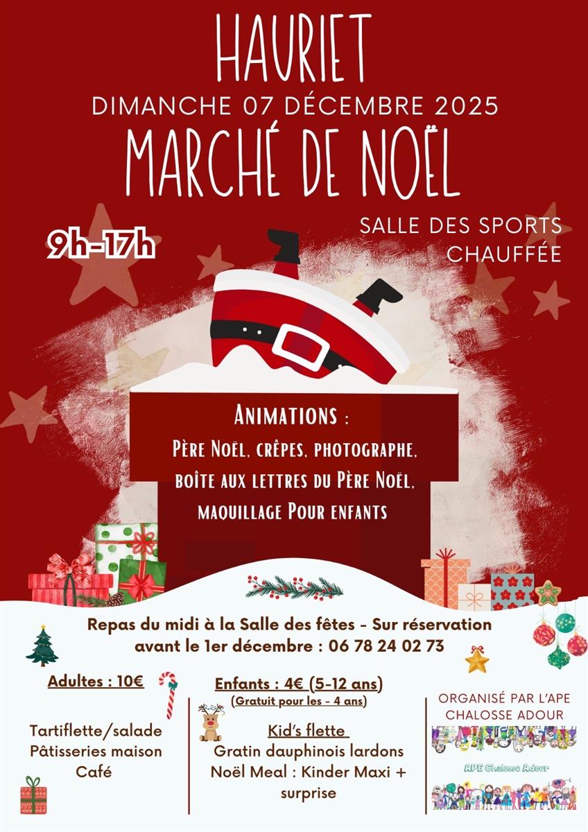 Marché de Noël d’Hauriet
