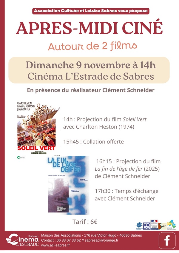 [CINEMA] Après-midi autour de 2 films