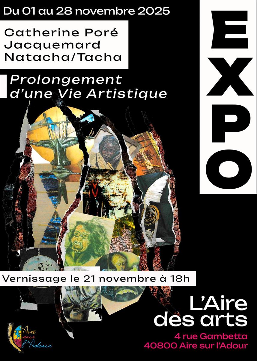 Exposition à L'Aire des arts