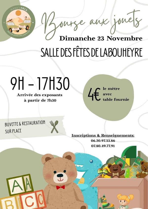 Bourse aux jouets
