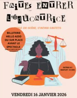 Théâtre "Faites entrer l'éducatrice"