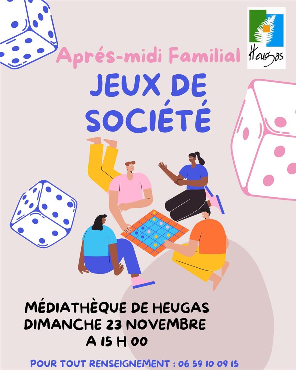 Après-midi familial Jeux de société