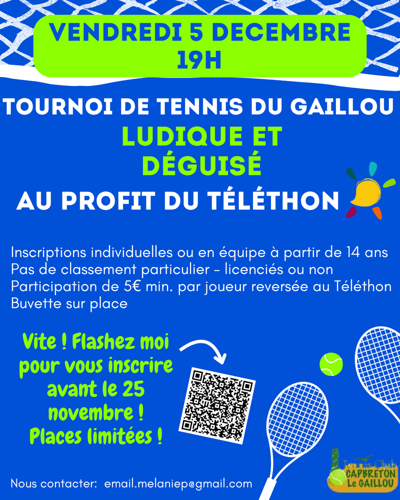 Tournoi de tennis du Gaillou