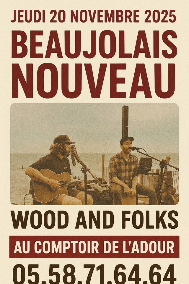 Soirée Beaujolais au Comptoir de l'Adour