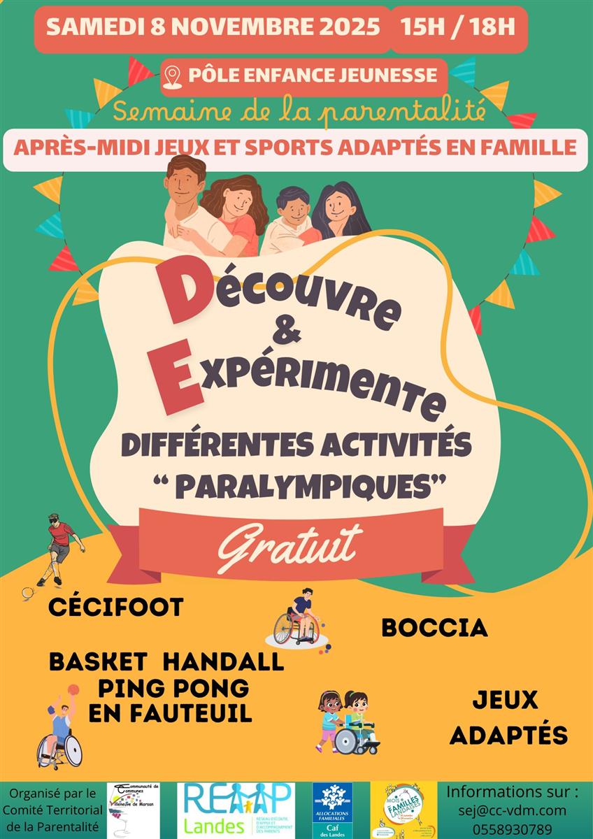 Après-midi jeux et sport