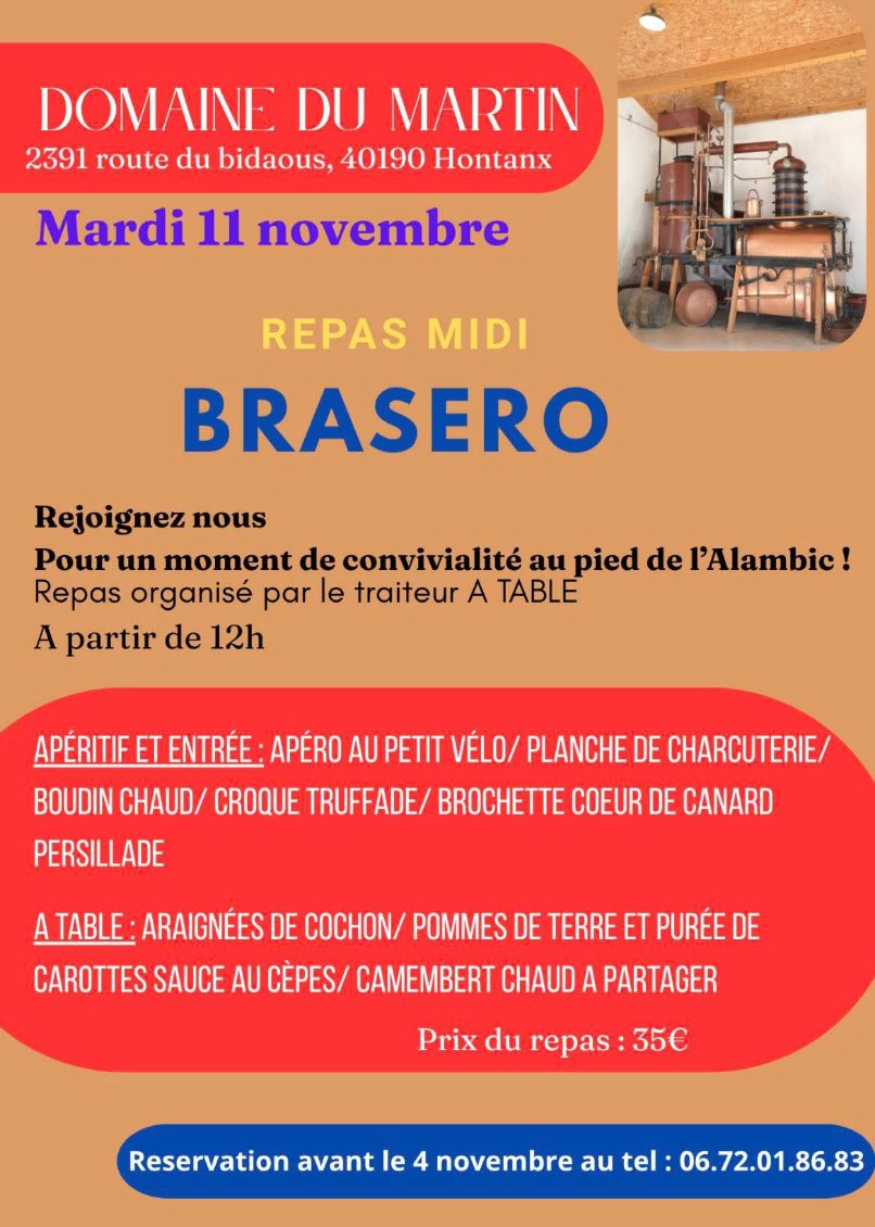 Repas Brasero