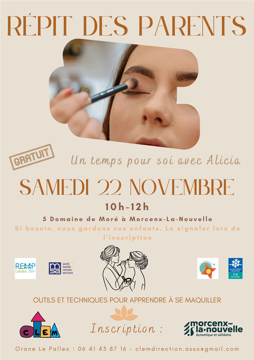 Répit des parents - Un temps pour soi avec Alicia