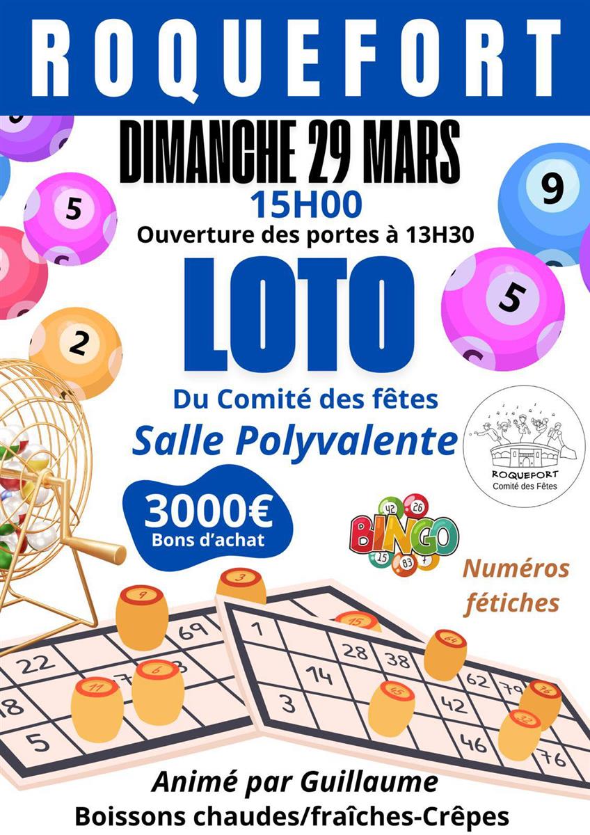 Loto du Comité des Fêtes